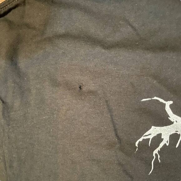 Black T-shirt size XL - Picture 4 of 5